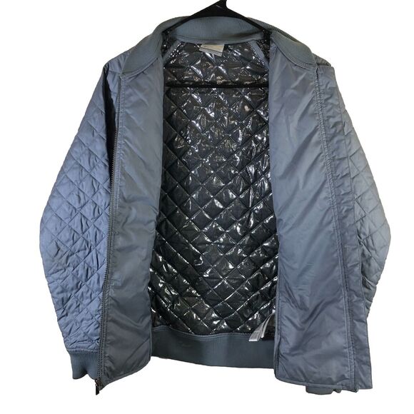 Columbia Omni-Heat Gray Quilted Sportswear Jacket Size S - Picture 7 of 15